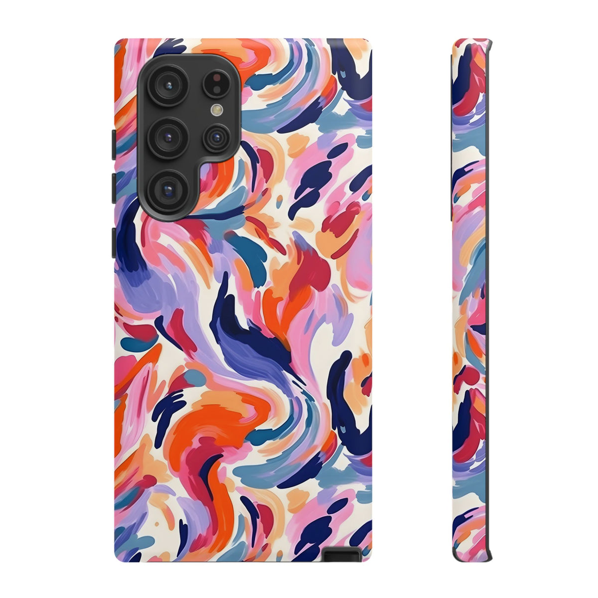 Abstract Painting Design Phone Case – Modern Art-Inspired Phone Cover 3