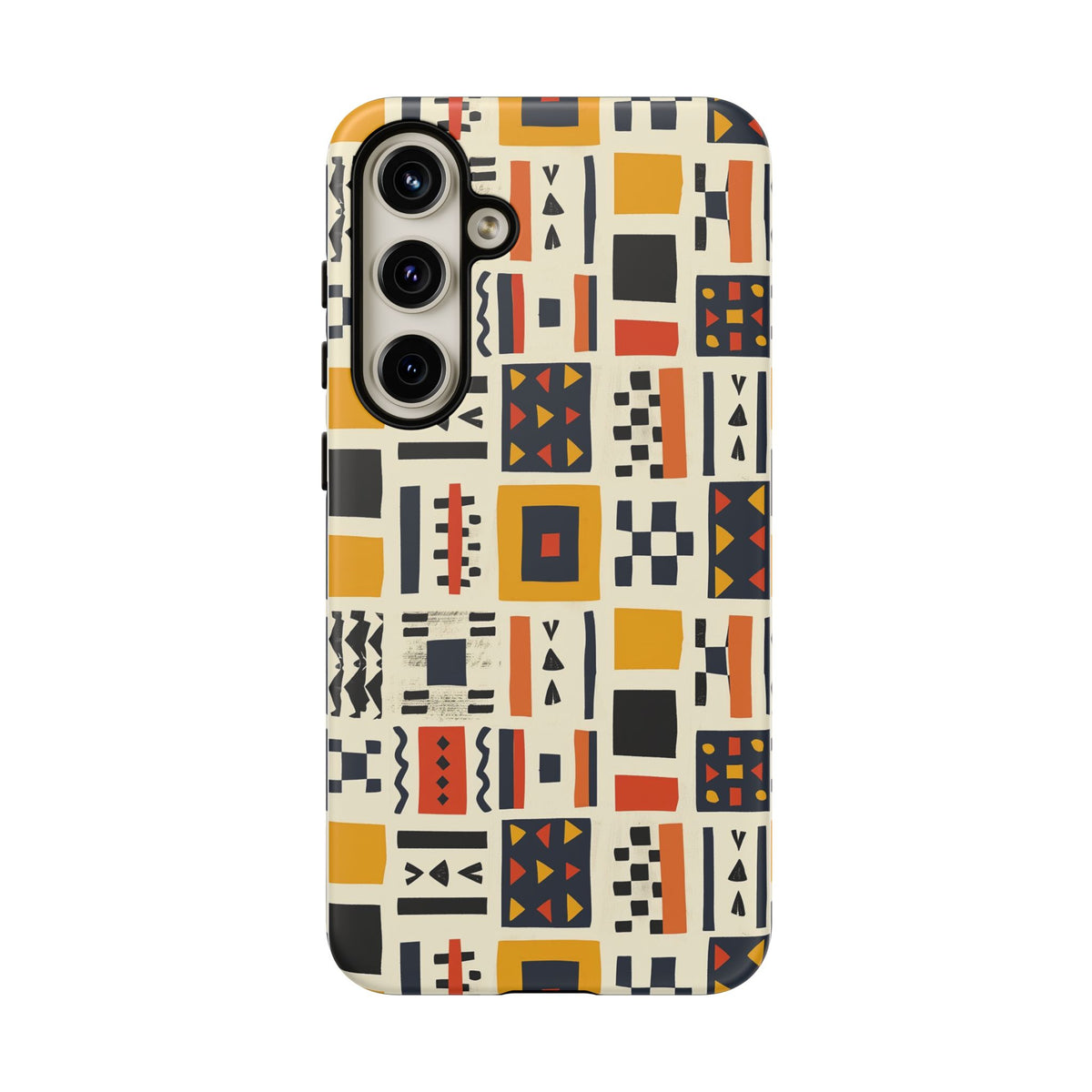 Stylish African Pattern Phone Case – Unique and Vibrant Protection 104