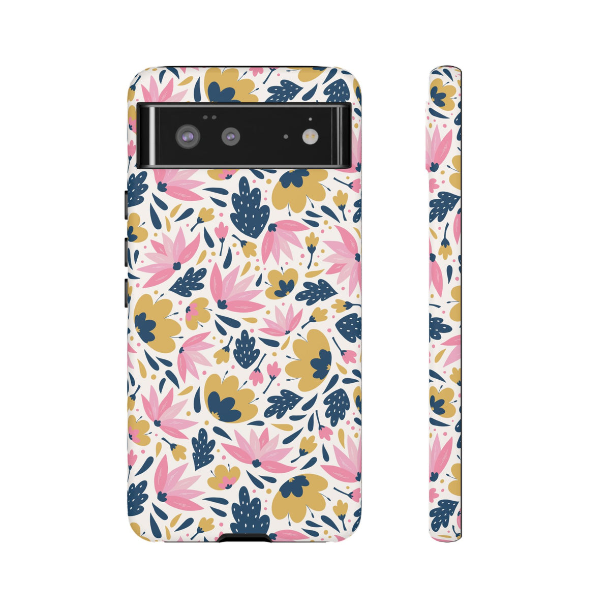 Colorful Little Flower Design Phone Case – Bright and Cheerful Floral Phone Cover 3