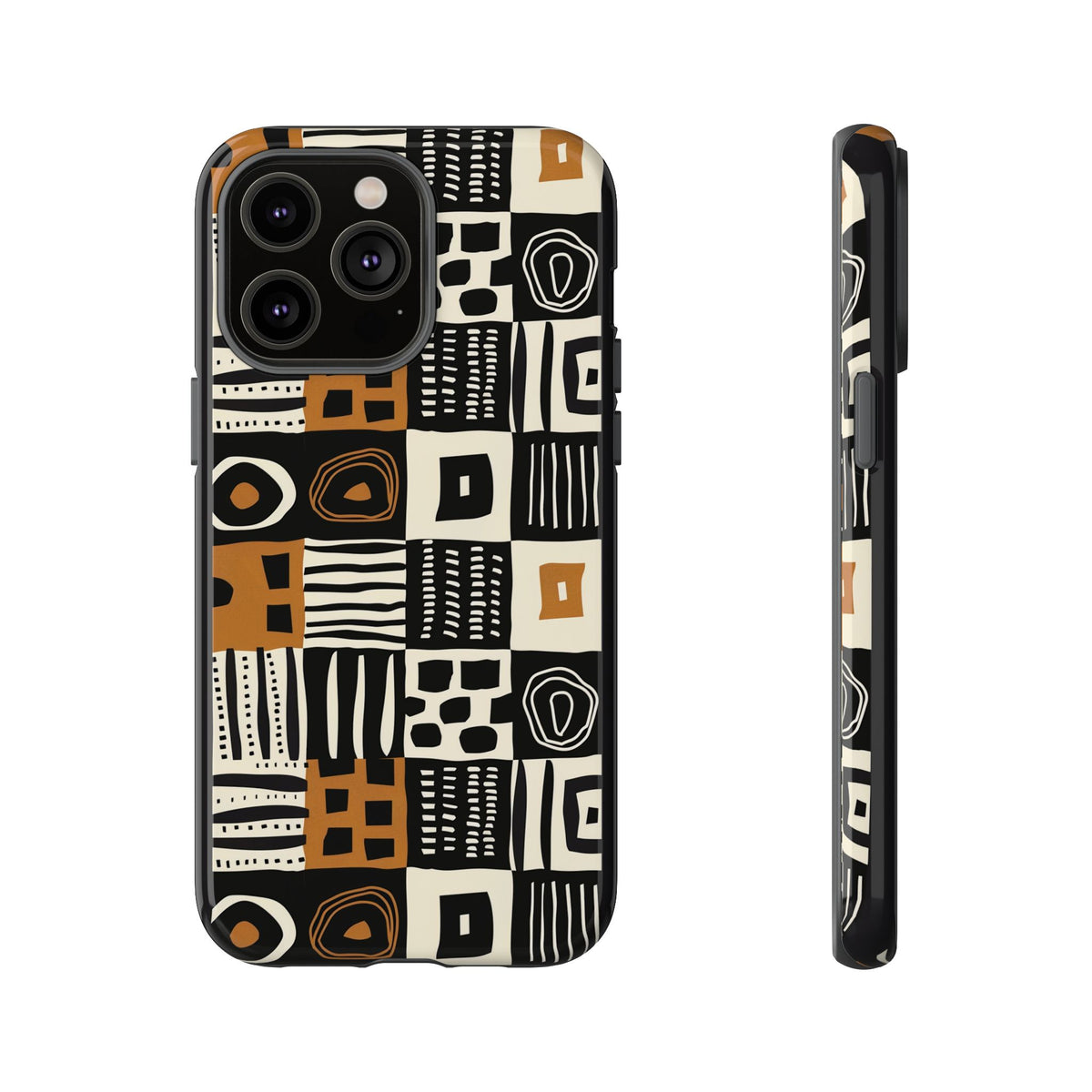 Stylish African Pattern Phone Case – Unique and Vibrant Protection 168