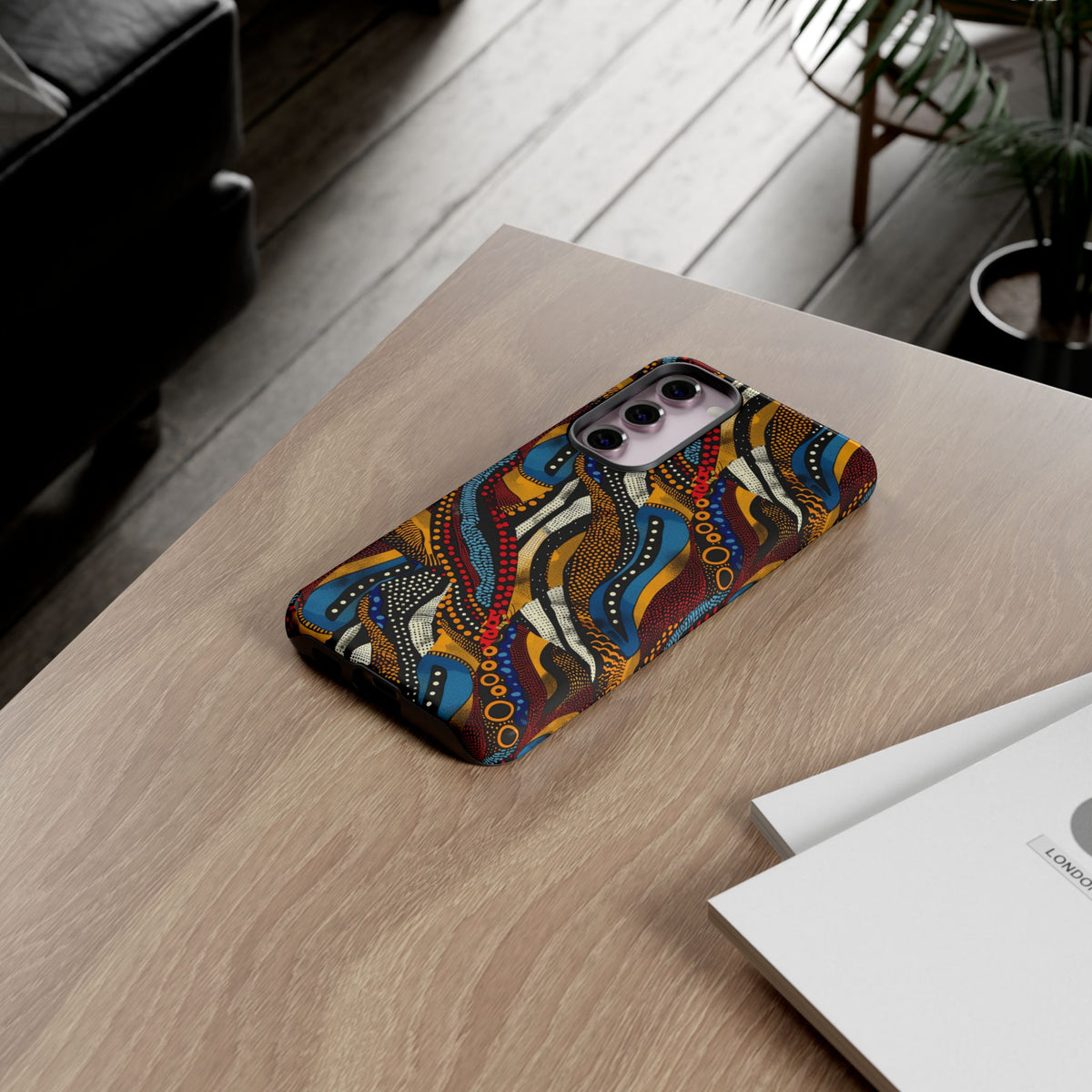 Stylish African Pattern Phone Case – Unique and Vibrant Protection 140