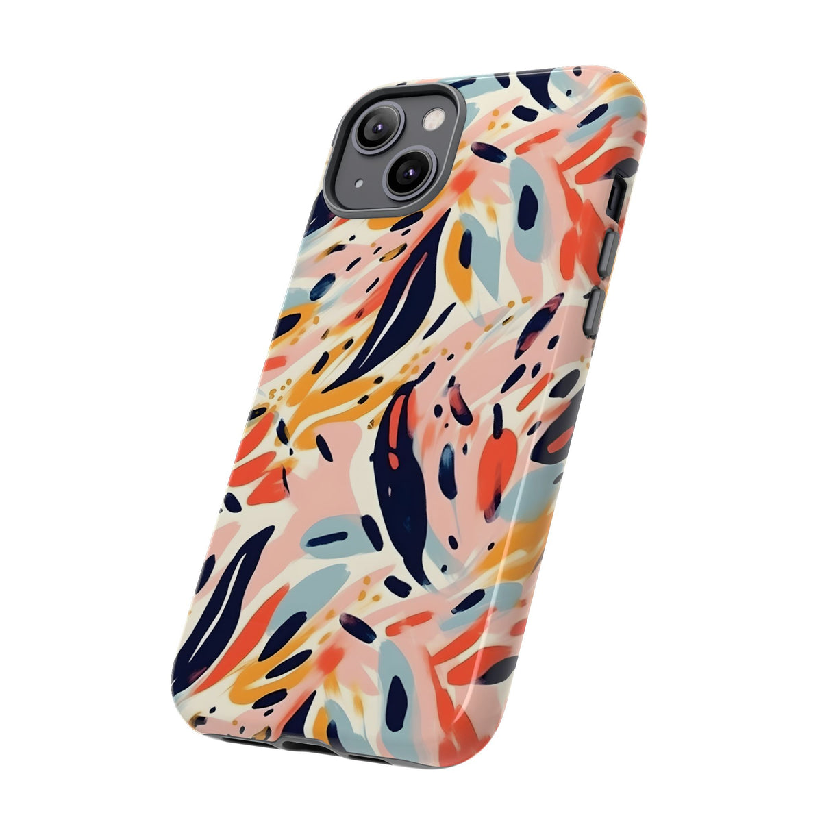 Abstract Painting Design Phone Case – Modern Art-Inspired Phone Cover 2