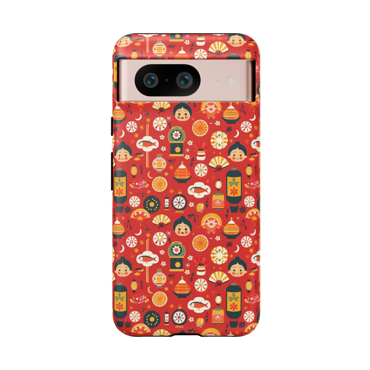 Japanese Pattern Phone Case – Elegant & Timeless Design for Your Phone 087