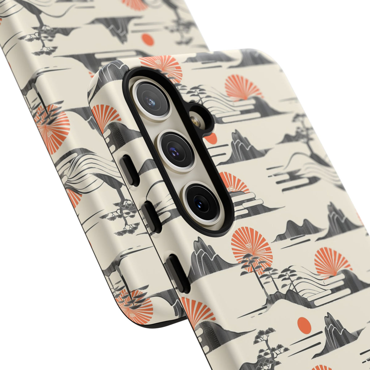 Japanese Pattern Phone Case – Elegant & Timeless Design for Your Phone 022