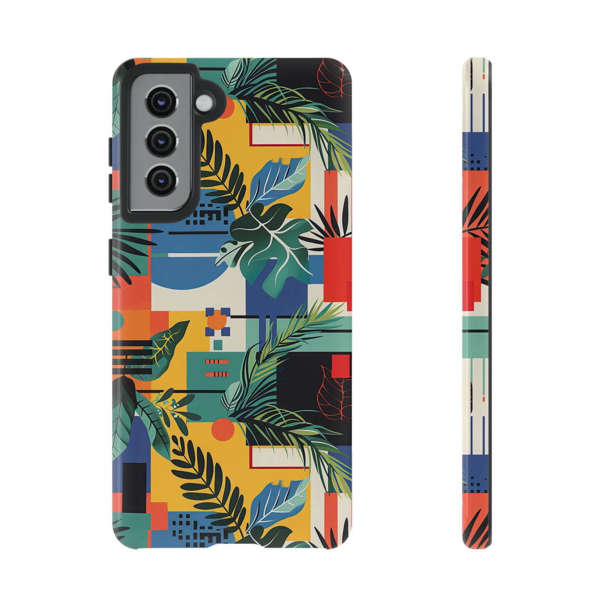 Jungle Collage Phone Case – Vibrant & Durable Nature-Inspired Protection