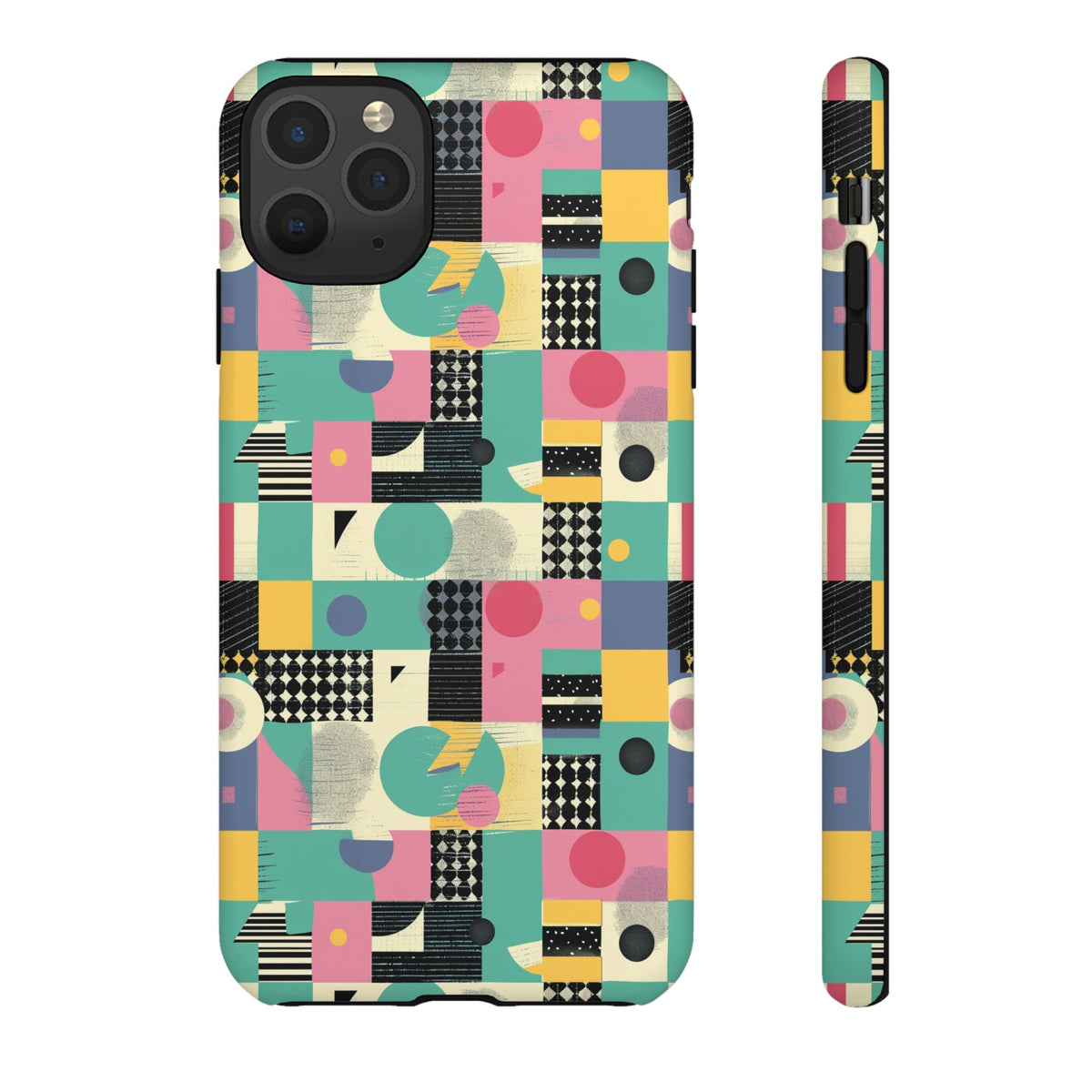 Retro 80s Seamless Phone Case – Vintage Style Meets Modern Protection 289