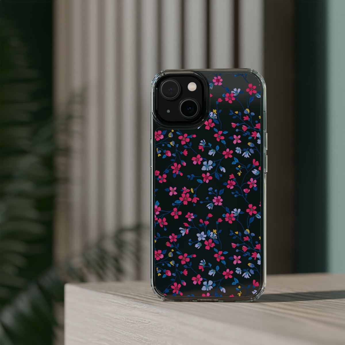 Wild Flowers Garden Stitch Phone Case – Nature-Inspired Floral Design 10