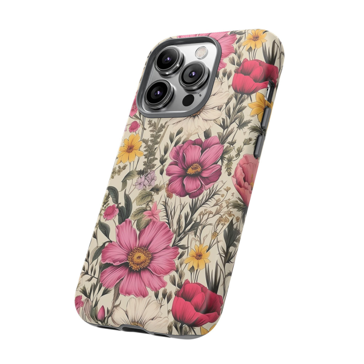 Tough CasesWildflower Design Phone Case – Beautiful Nature-Inspired Floral Pattern 2