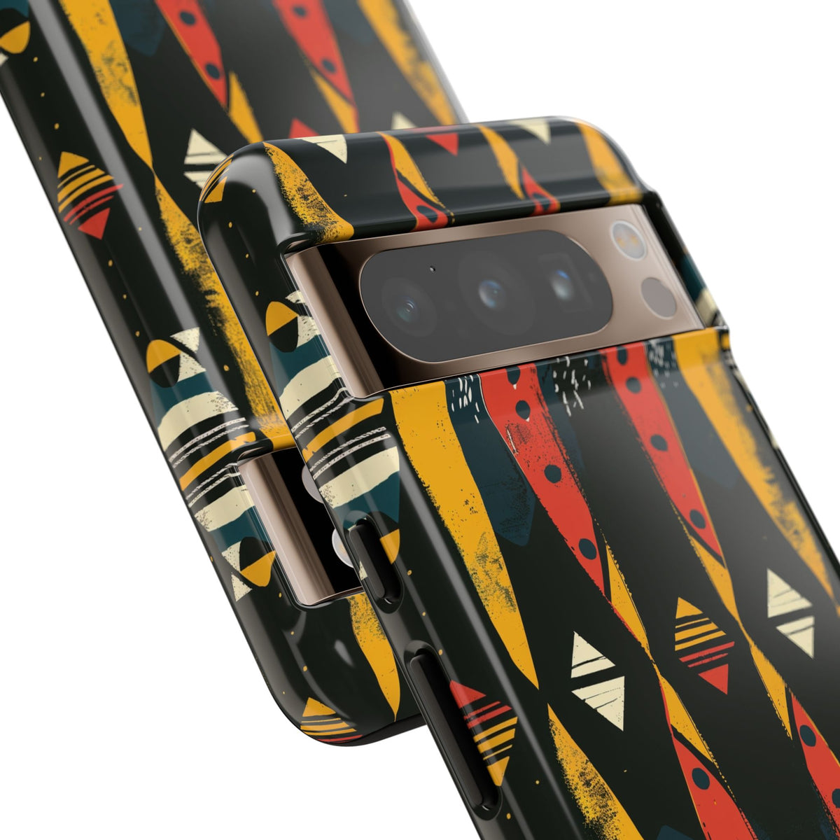 Stylish African Pattern Phone Case – Unique and Vibrant Protection 156