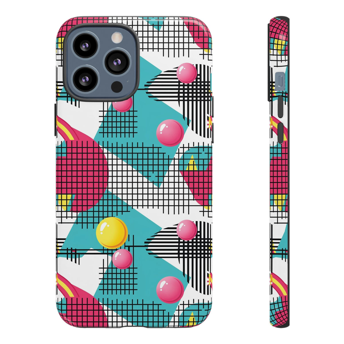 Retro 80s Seamless Phone Case – Vintage Style Meets Modern Protection 161