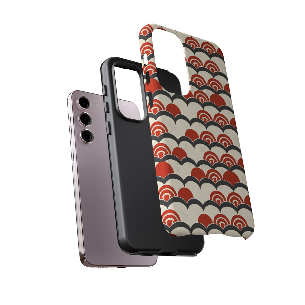 Japanese Pattern Phone Case – Elegant & Timeless Design for Your Phone 508