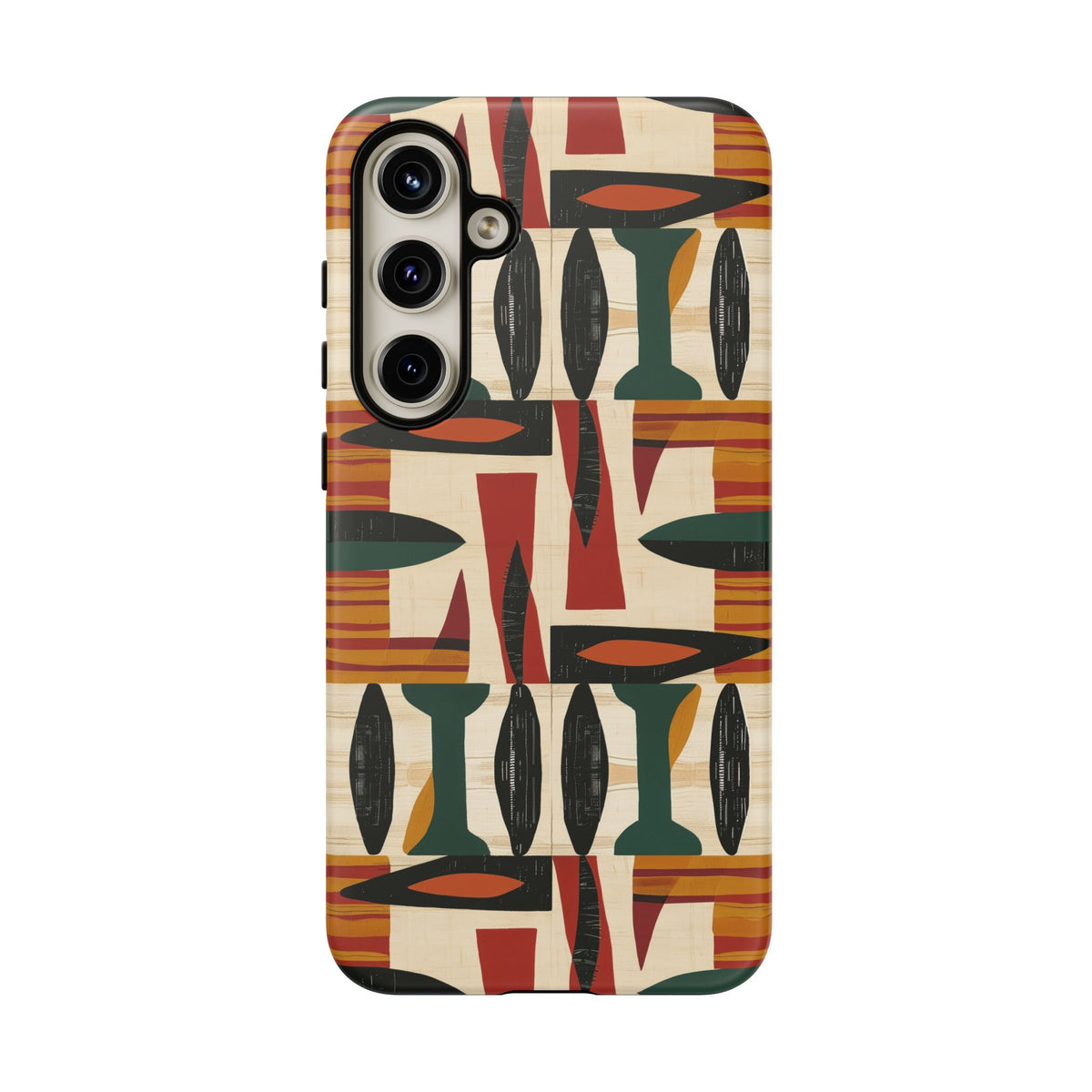 Stylish African Pattern Phone Case – Unique and Vibrant Protection 196