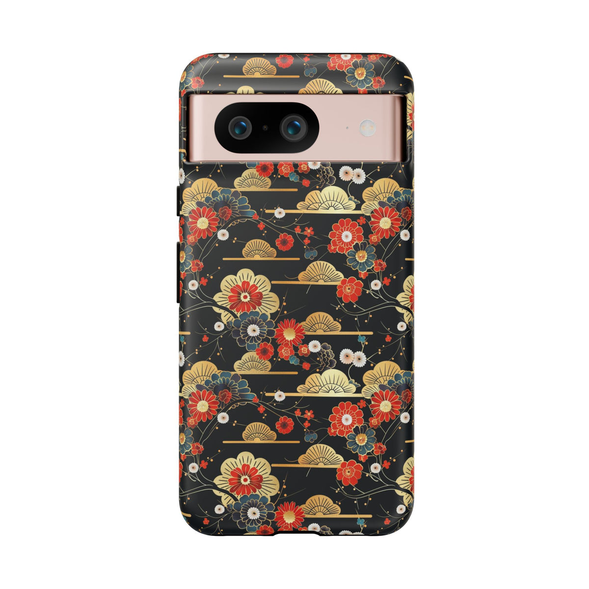 Japanese Pattern Phone Case – Elegant & Timeless Design for Your Phone 063