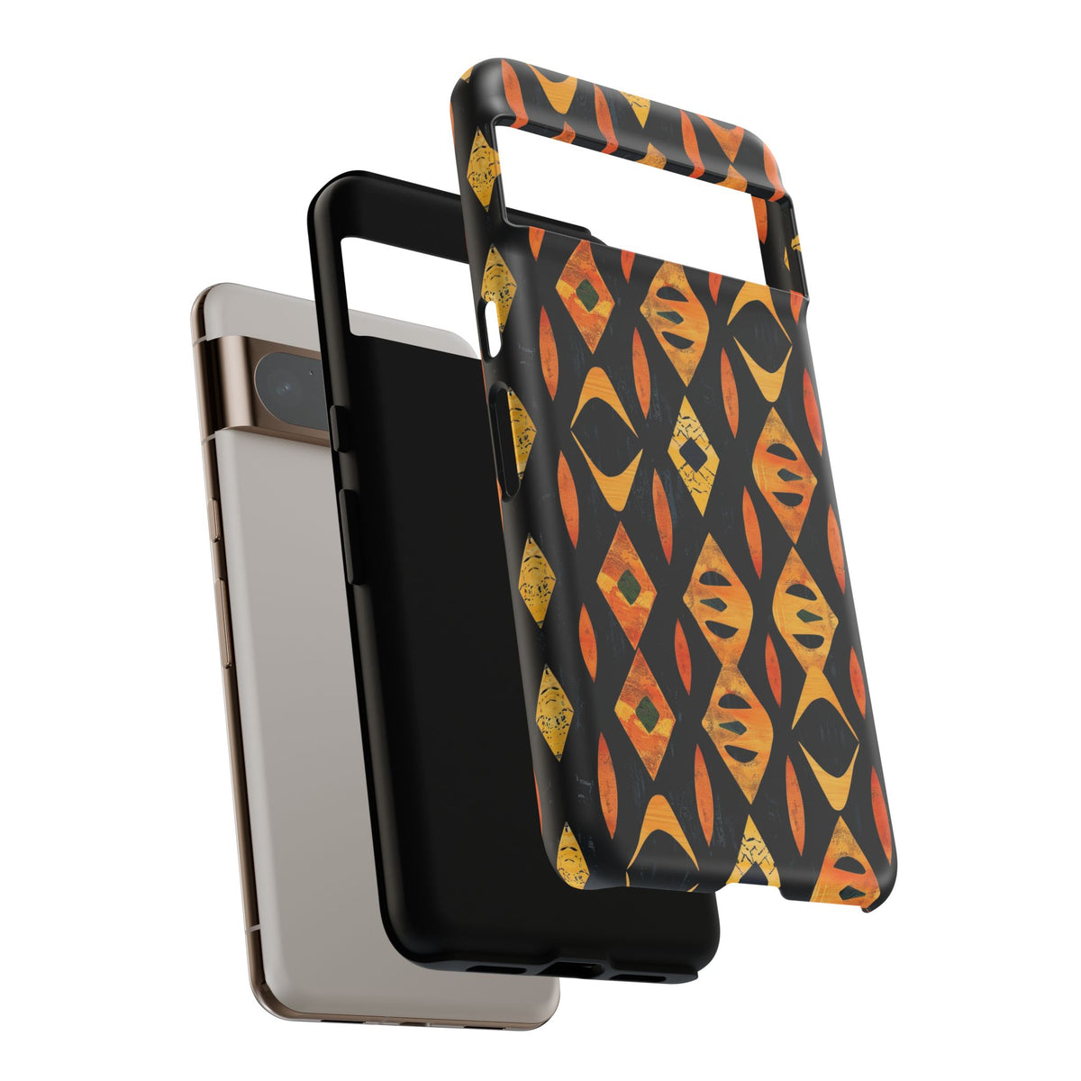 Stylish African Pattern Phone Case – Unique and Vibrant Protection 154