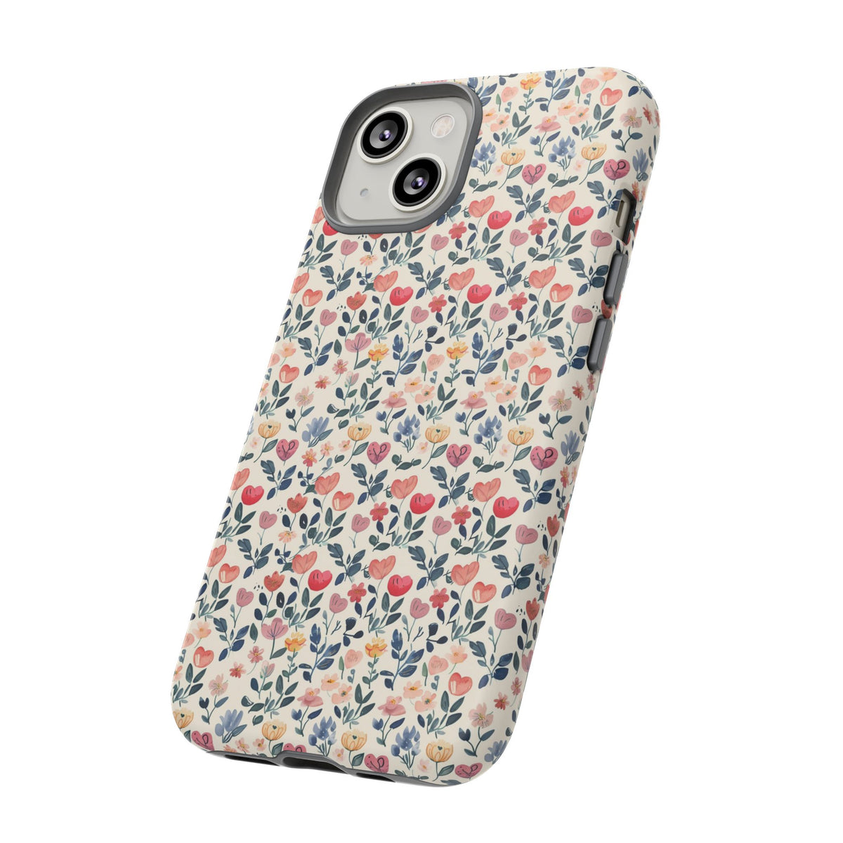 Heart Pattern Phone Case – Stylish & Loving Design for Your Device 261