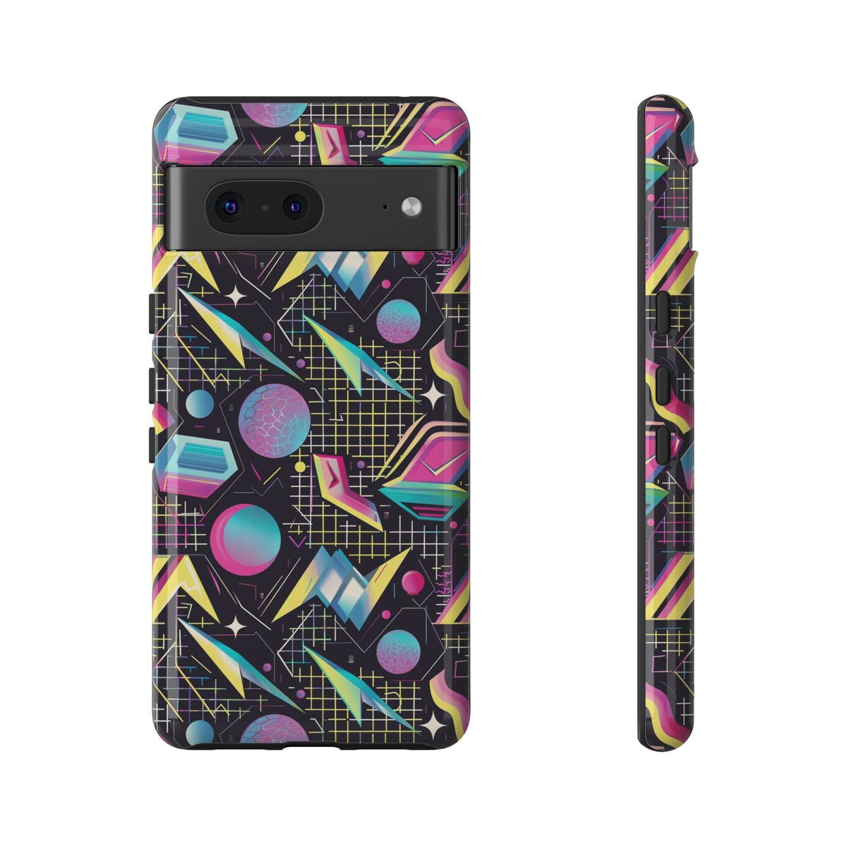 Retro 80s Seamless Phone Case – Vintage Style Meets Modern Protection 086