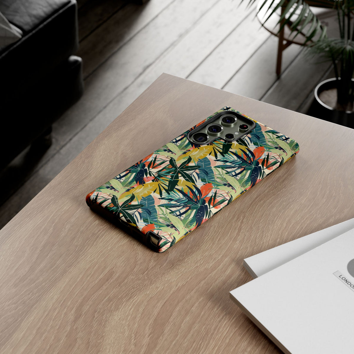 Jungle Pattern Phone Case – Exotic & Lush Design for Your Phone 349