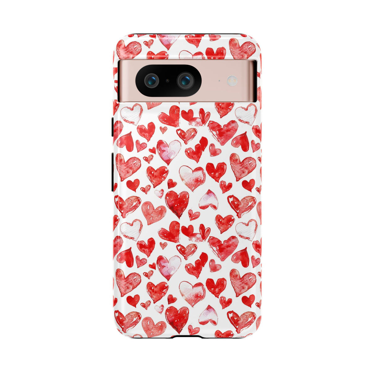 Heart Pattern Phone Case – Stylish & Loving Design for Your Device 813