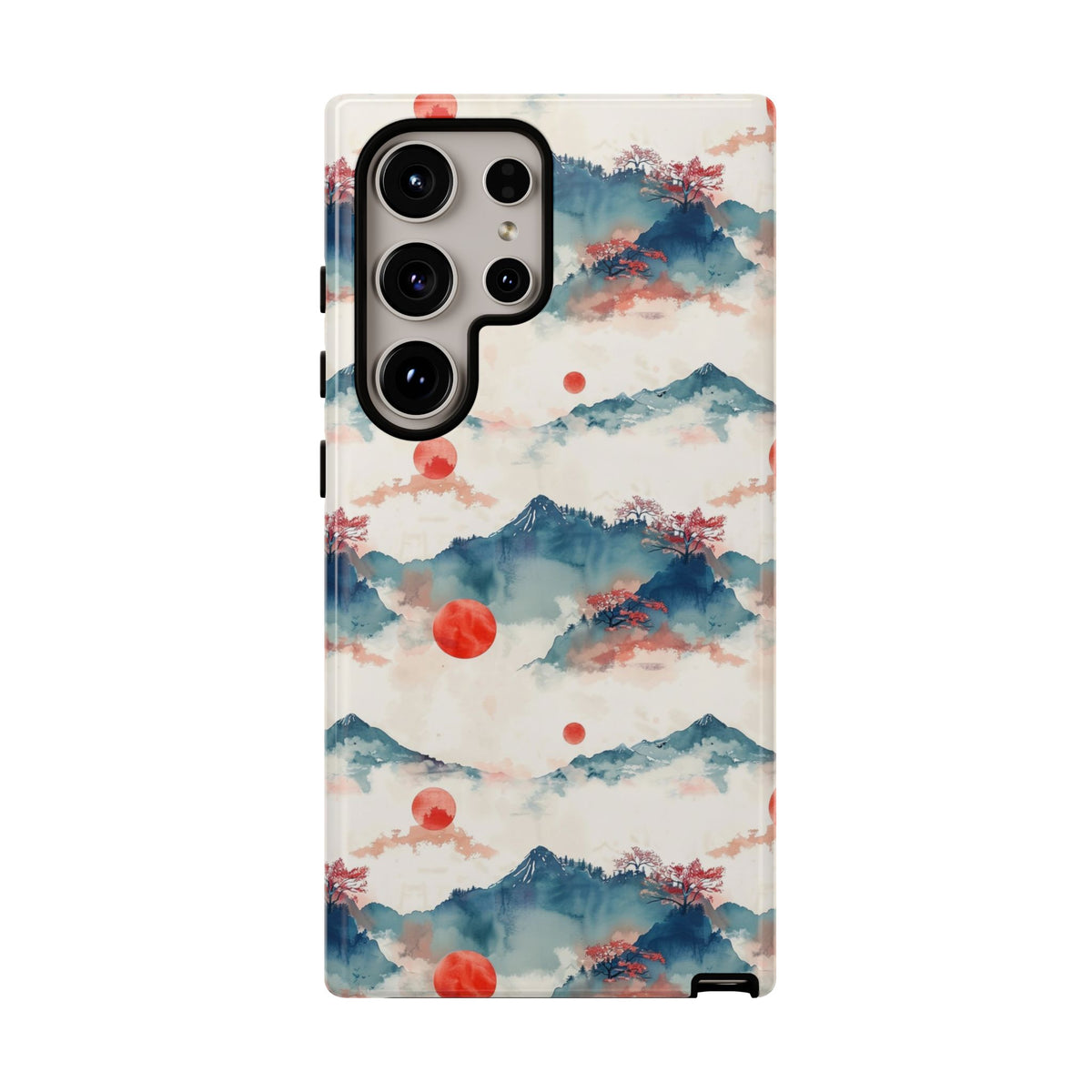 Japanese Pattern Phone Case – Elegant & Timeless Design for Your Phone 477