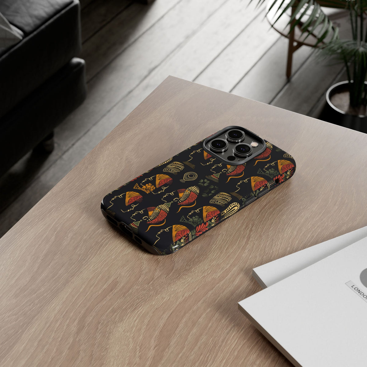 Stylish African Pattern Phone Case – Unique and Vibrant Protection 244