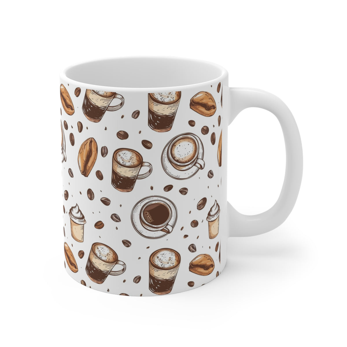 Coffee-Themed Coffee Mug - Sip in Style 193