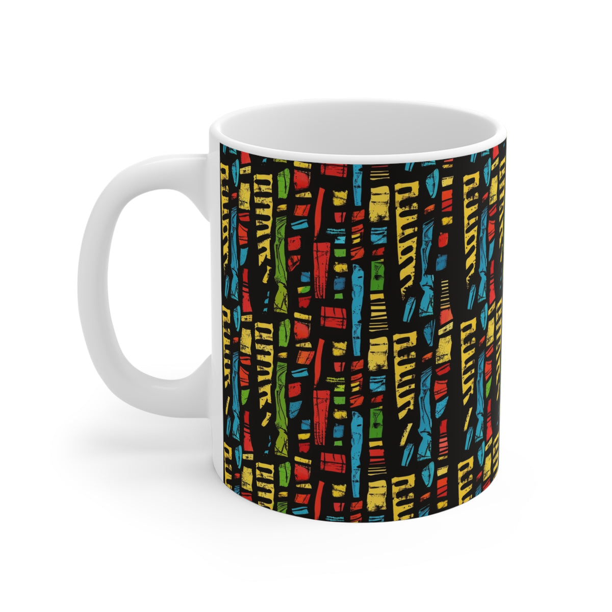 All-Over African Pattern Coffee Mug 706