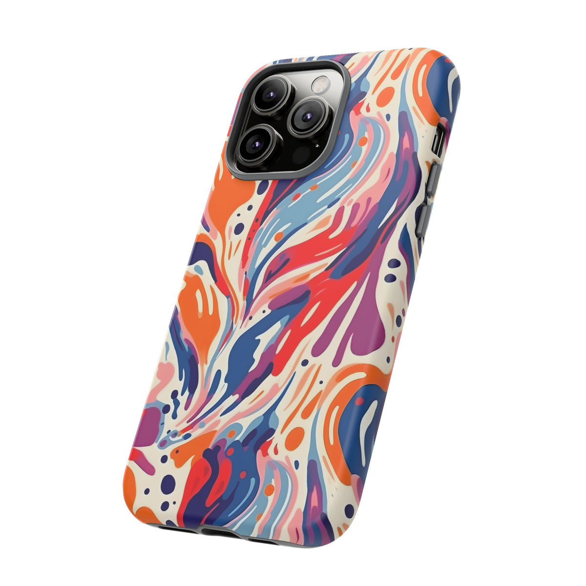 Abstract Painting Design Phone Case – Modern Art-Inspired Phone Cover 6