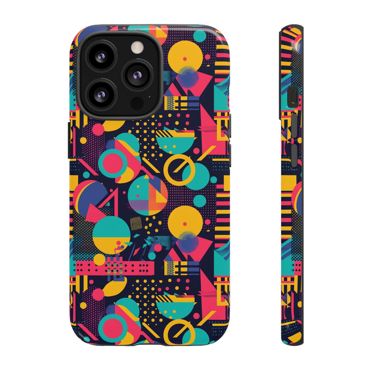 Retro 80s Seamless Phone Case – Vintage Style Meets Modern Protection 165