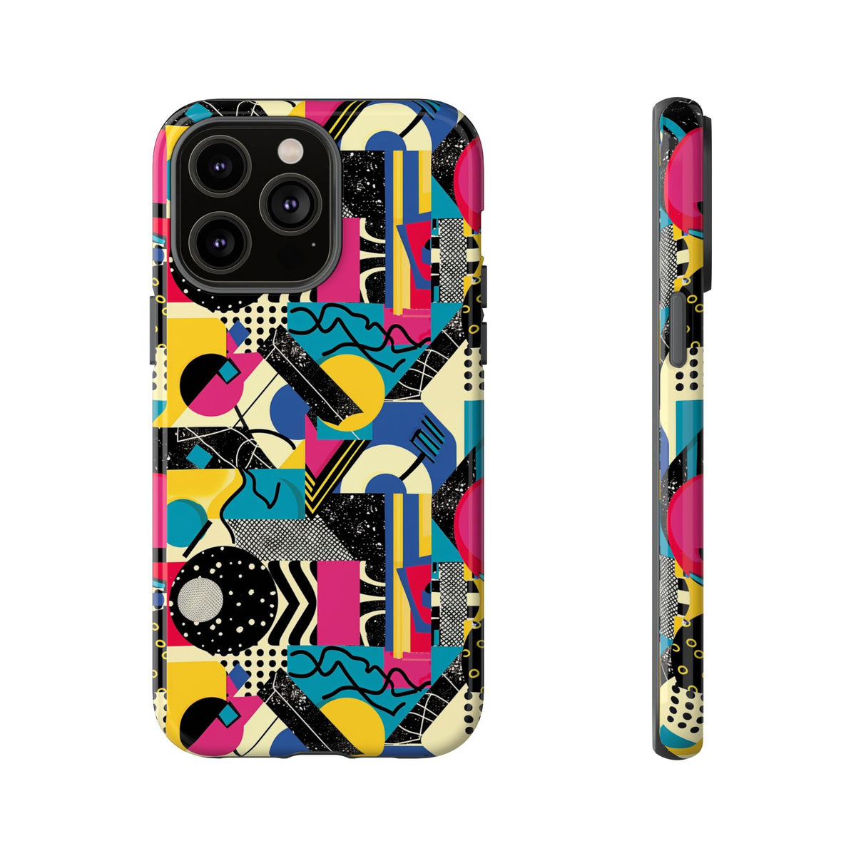 Retro 80s Seamless Phone Case – Vintage Style Meets Modern Protection 194