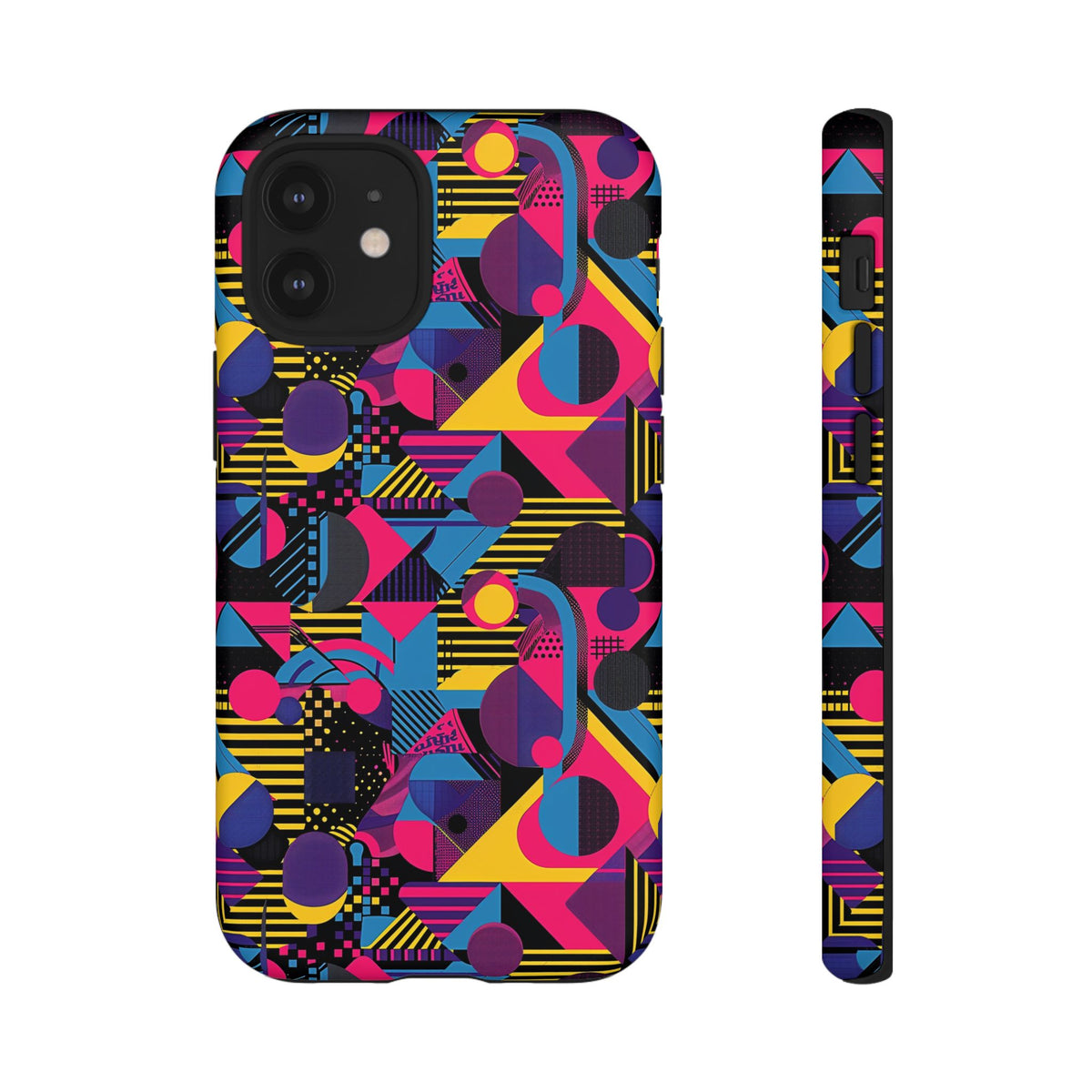 Retro 80s Seamless Phone Case – Vintage Style Meets Modern Protection 085