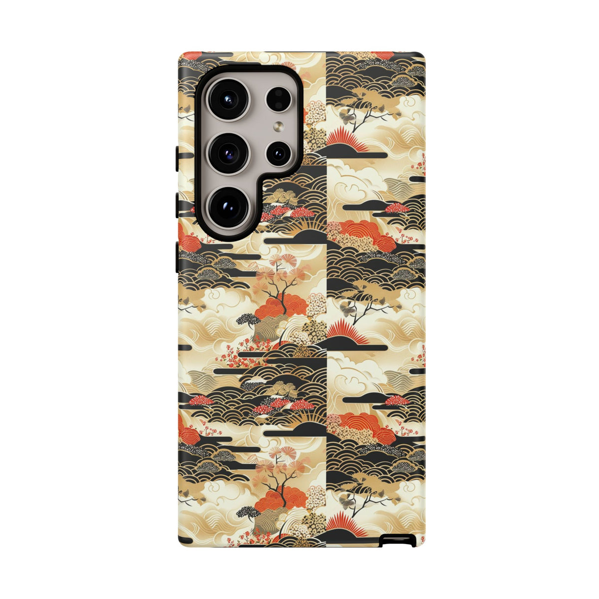 Japanese Pattern Phone Case – Elegant & Timeless Design for Your Phone 123