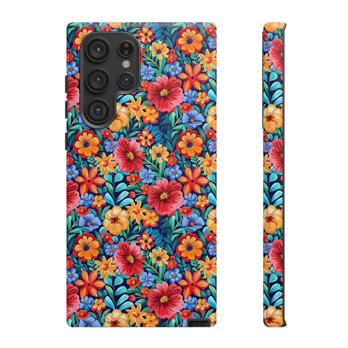 Frida Kahlo's Flower Phone Case – Artistic Elegance for Your Phone 5