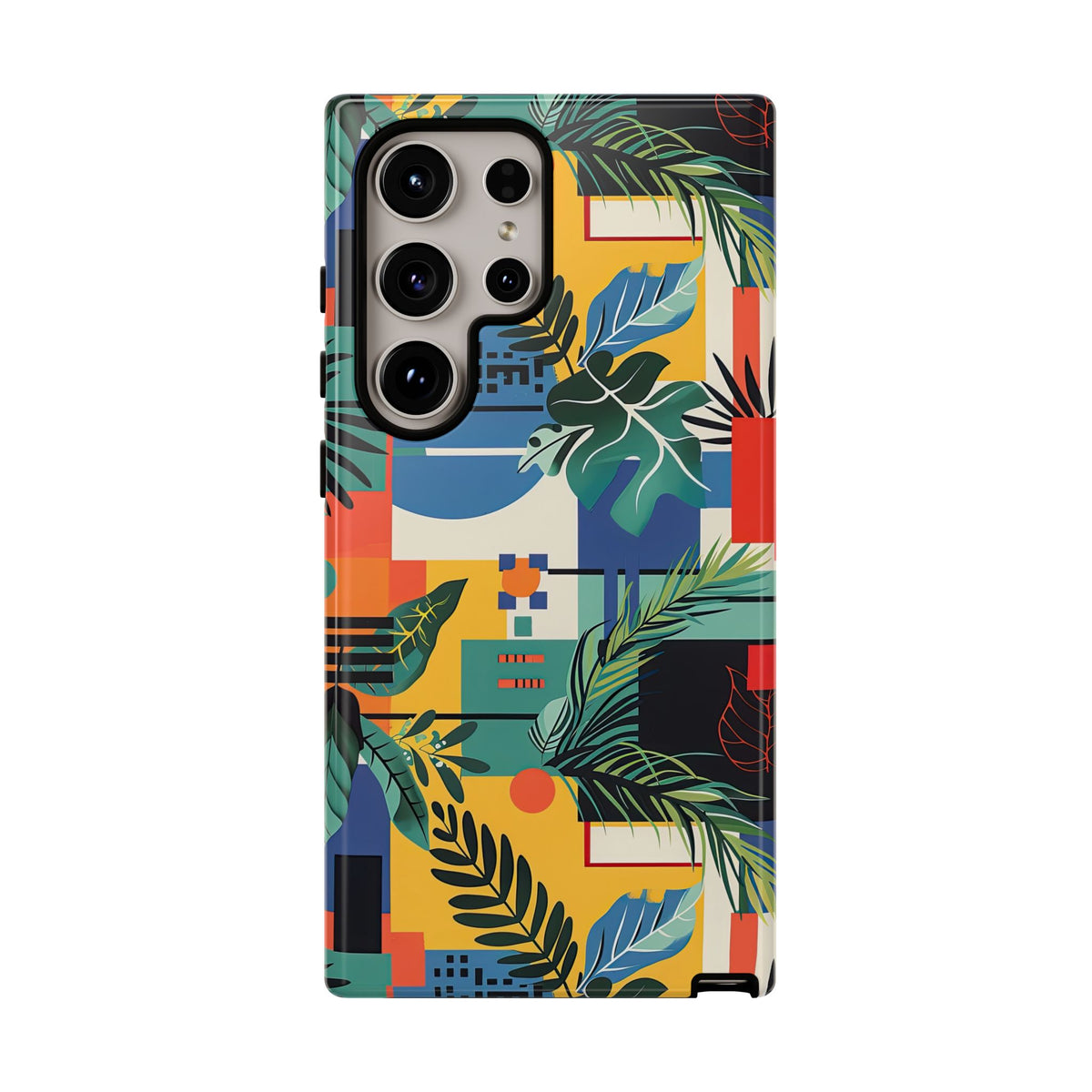 Jungle Collage Phone Case – Vibrant & Durable Nature-Inspired Protection