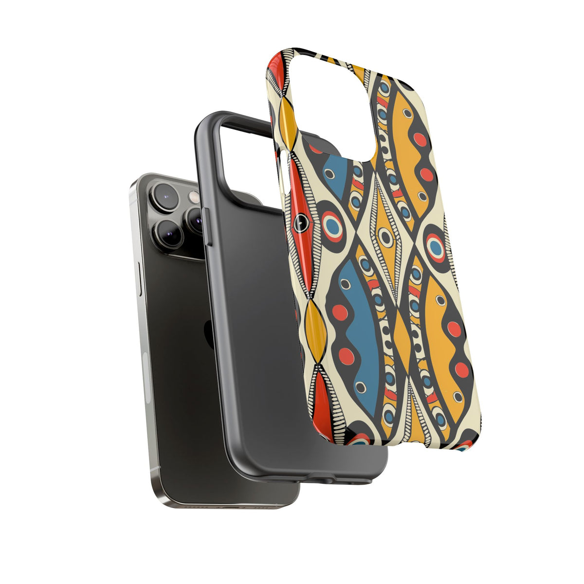 Stylish African Pattern Phone Case – Unique and Vibrant Protection 180