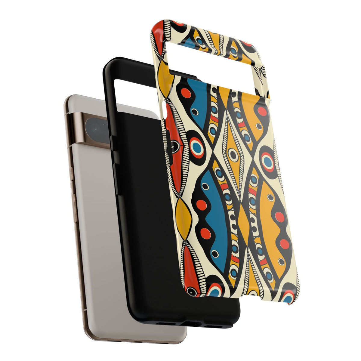 Stylish African Pattern Phone Case – Unique and Vibrant Protection 180