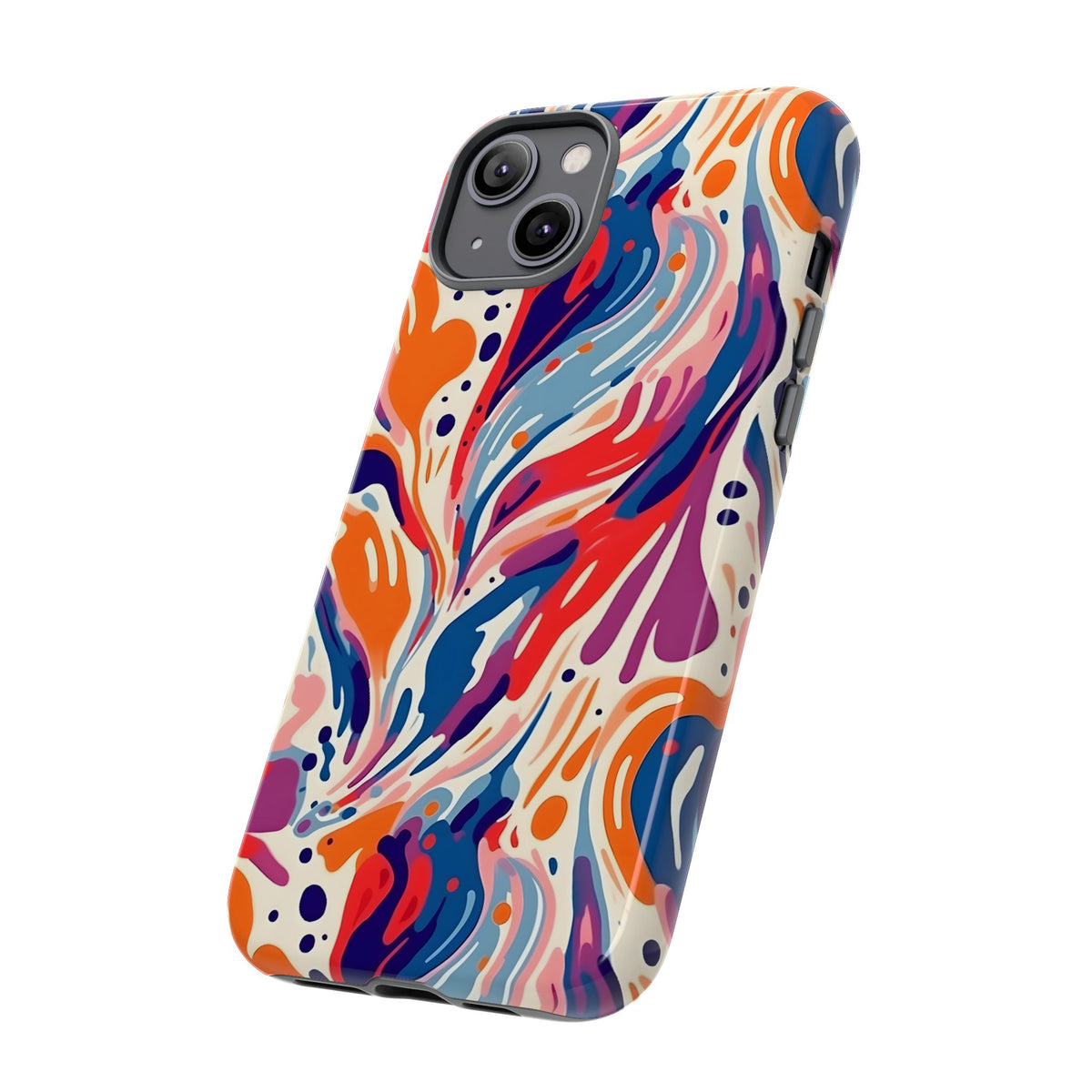 Abstract Painting Design Phone Case – Modern Art-Inspired Phone Cover 6