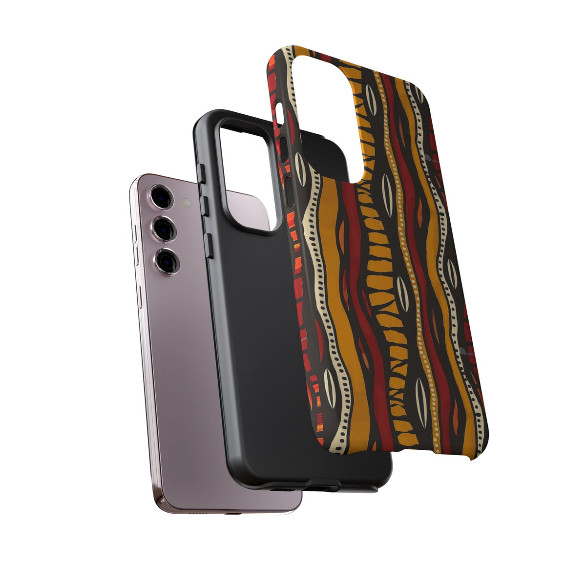 Stylish African Pattern Phone Case – Unique and Vibrant Protection 199