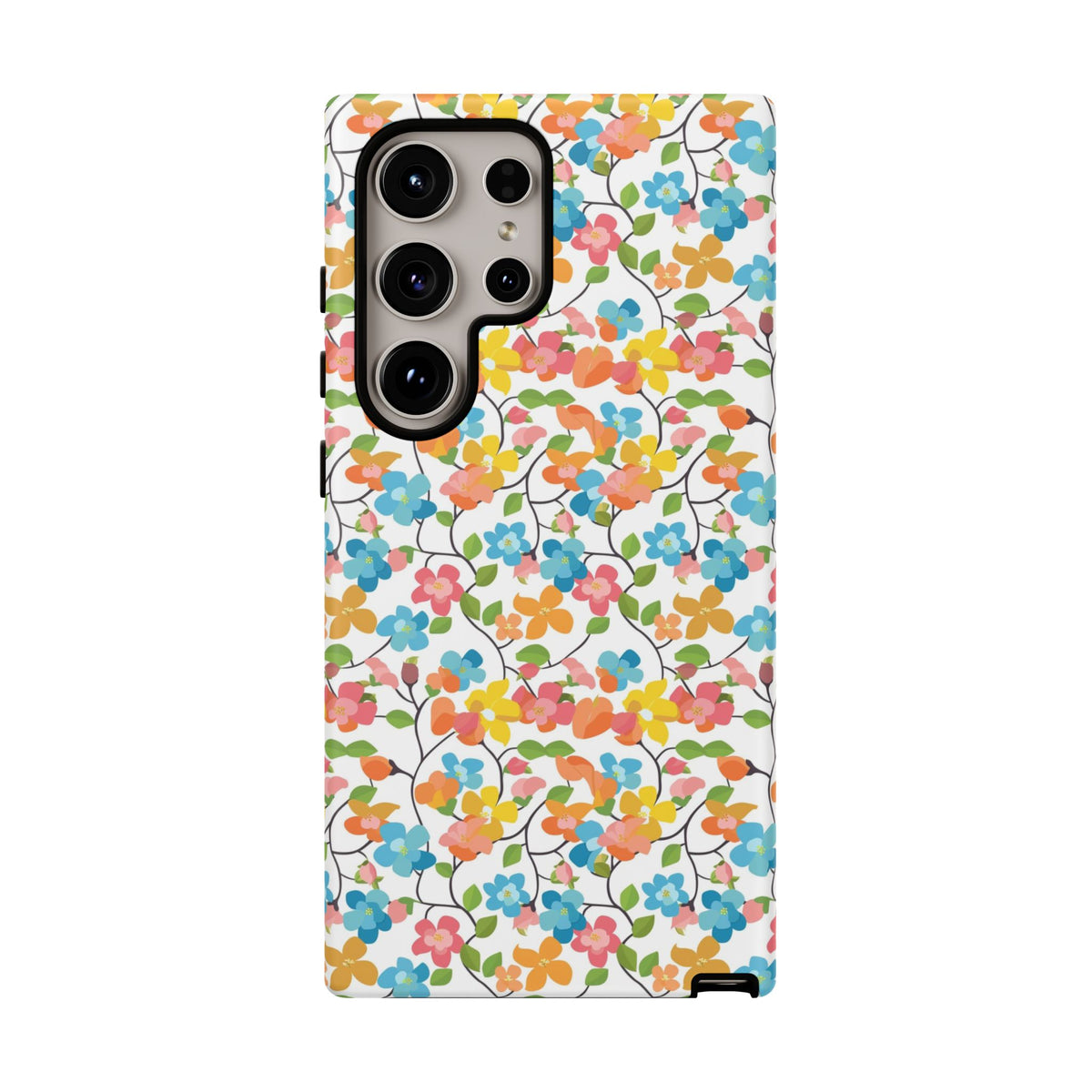 Spring Pattern Phone Case – Fresh & Vibrant Design for Your Phone 407