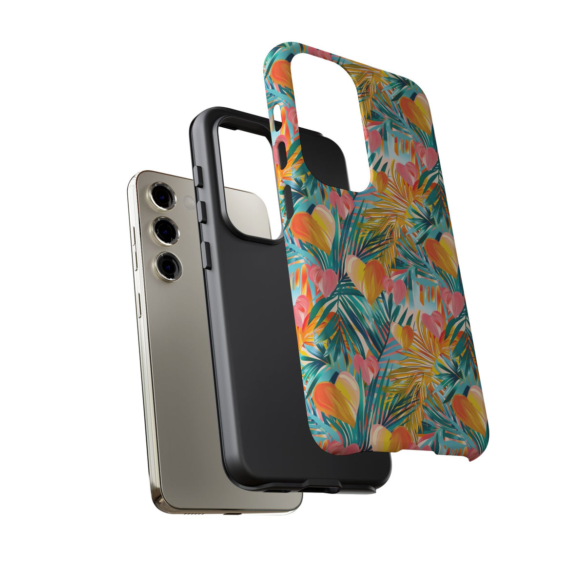 Heart Pattern Phone Case – Stylish & Loving Design for Your Device 824