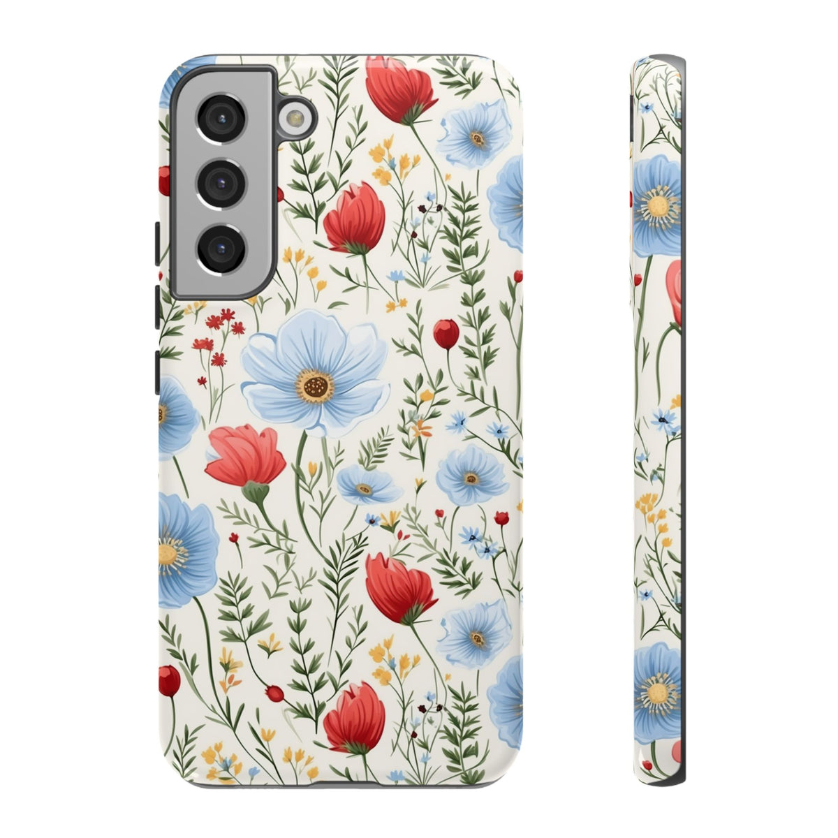 Wildflower Design Phone Case – Beautiful Nature-Inspired Floral Pattern