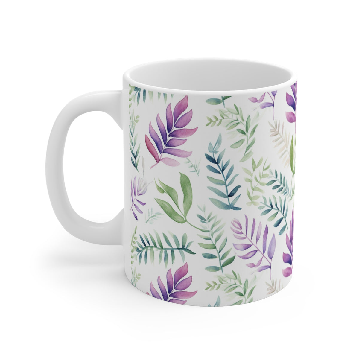 Various Watercolor Design All Over Coffee Mug – Unique Artistic Ceramic Coffee Cup 462