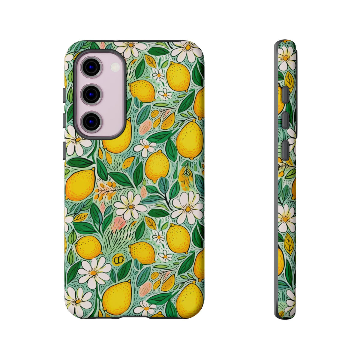 Cute Summer Lemons Phone Case – Refreshing Citrus Design for Your Phone 3