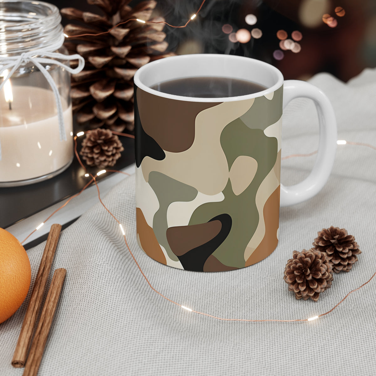 All-Over Camouflage Pattern Coffee Mug 413