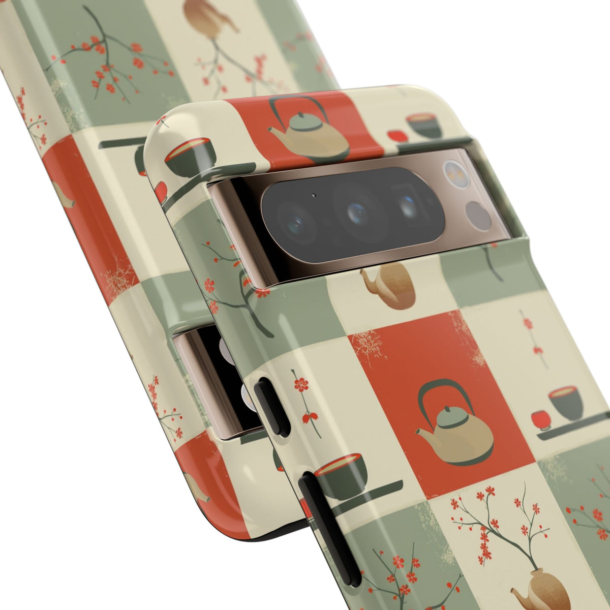 Japanese Pattern Phone Case – Elegant & Timeless Design for Your Phone 505