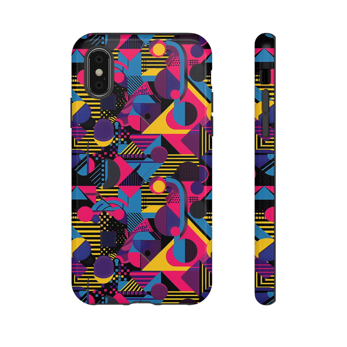 Retro 80s Seamless Phone Case – Vintage Style Meets Modern Protection 085