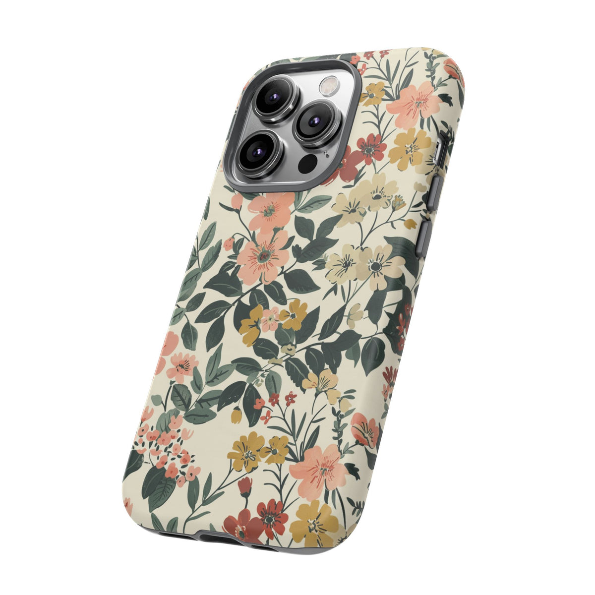 Flower-Themed Phone Case – Elegant Protection with a Floral Twist