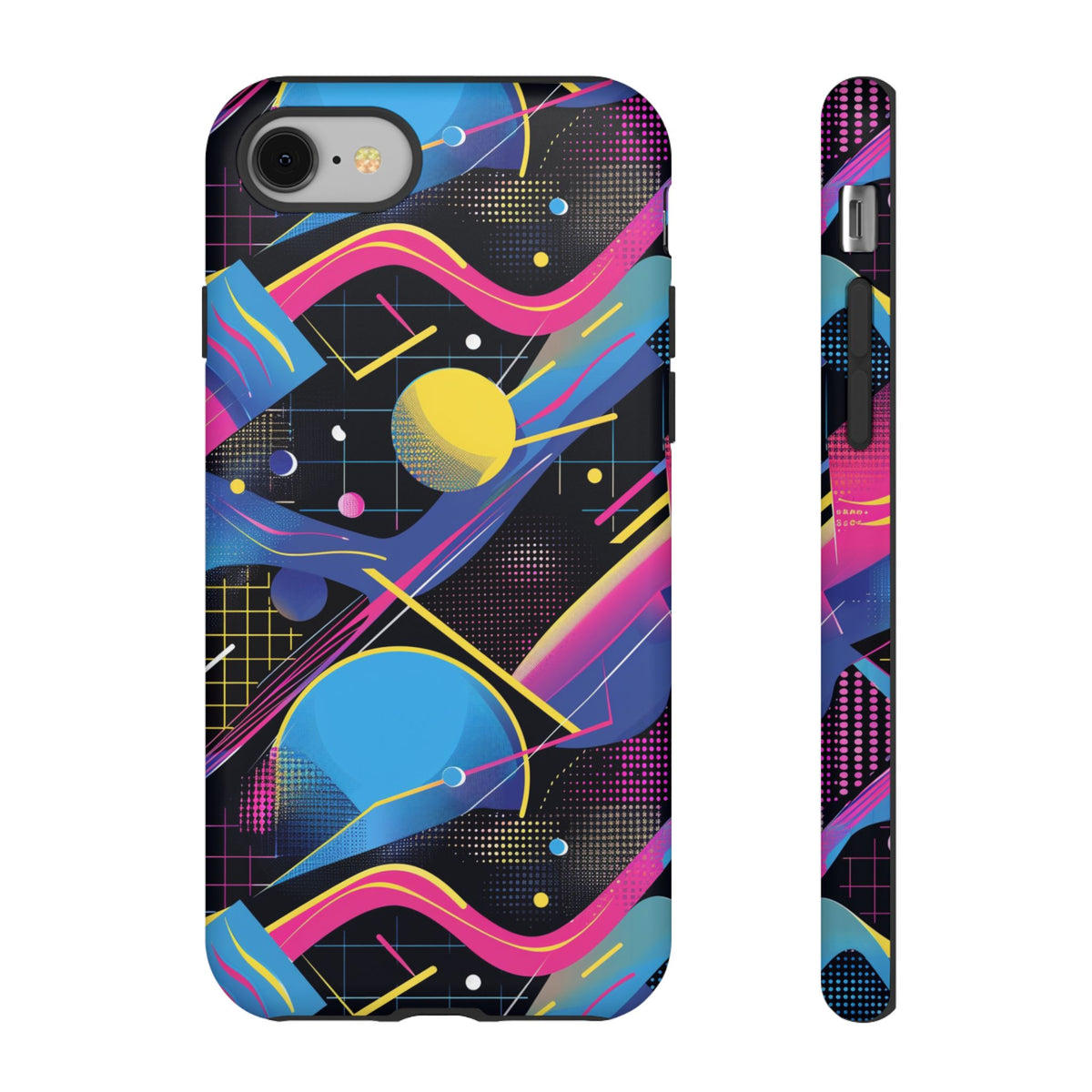 Retro 80s Seamless Phone Case – Vintage Style Meets Modern Protection 14