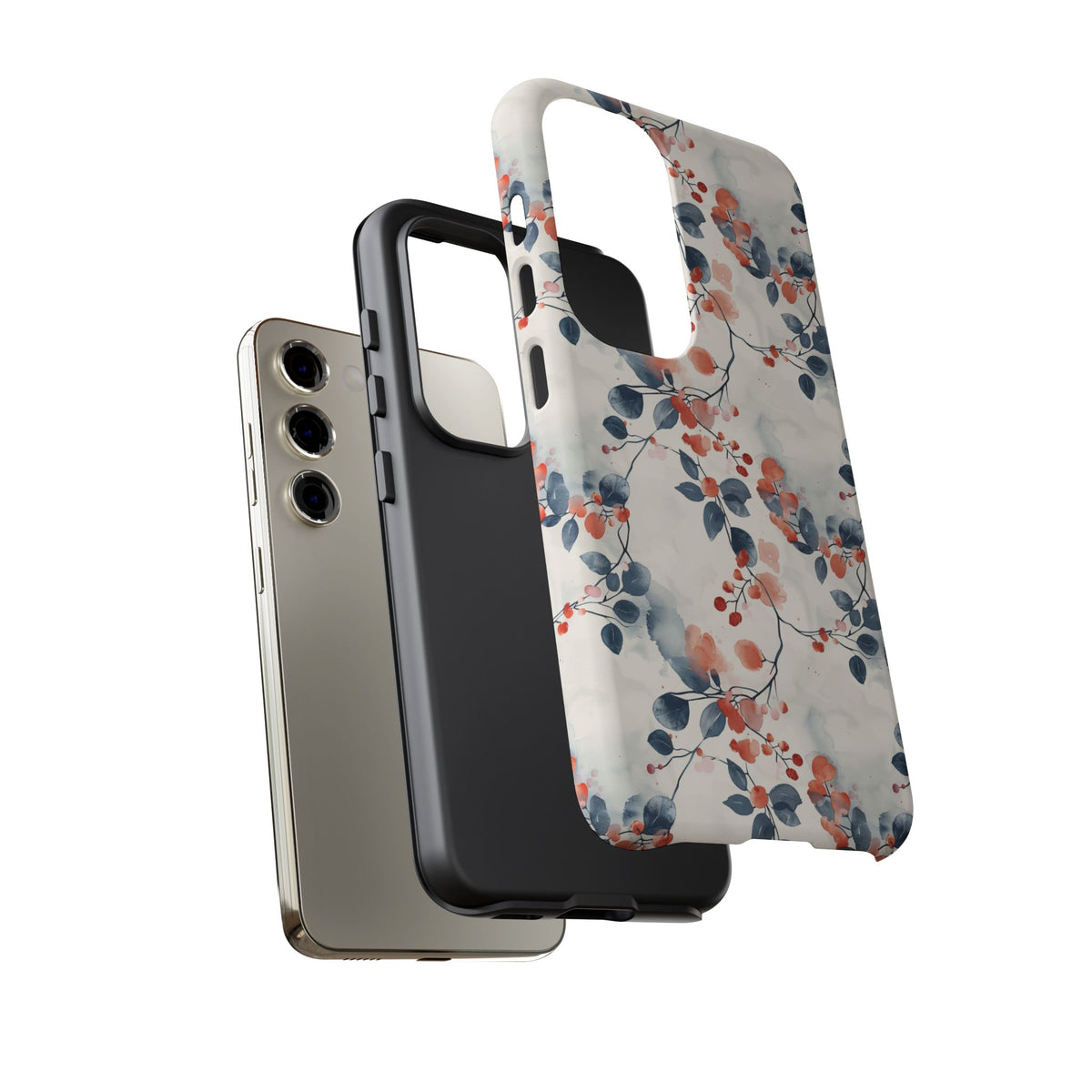 Japanese Pattern Phone Case – Elegant & Timeless Design for Your Phone 500