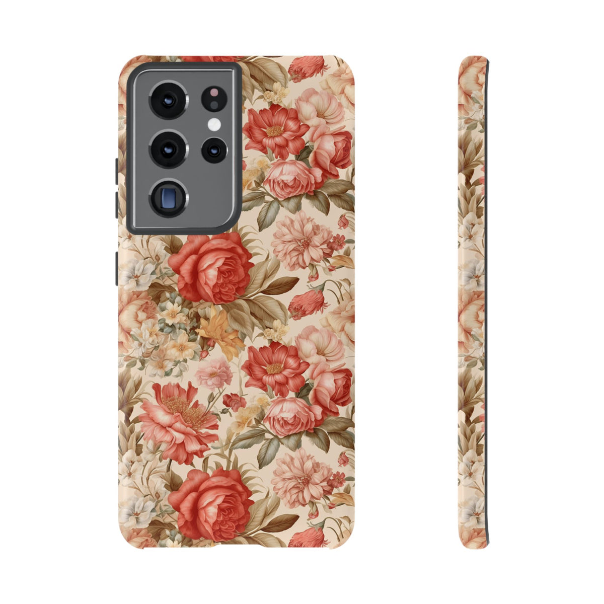 Antique Garden Botanical Phone Case - Vintage Botanical Phone Cover