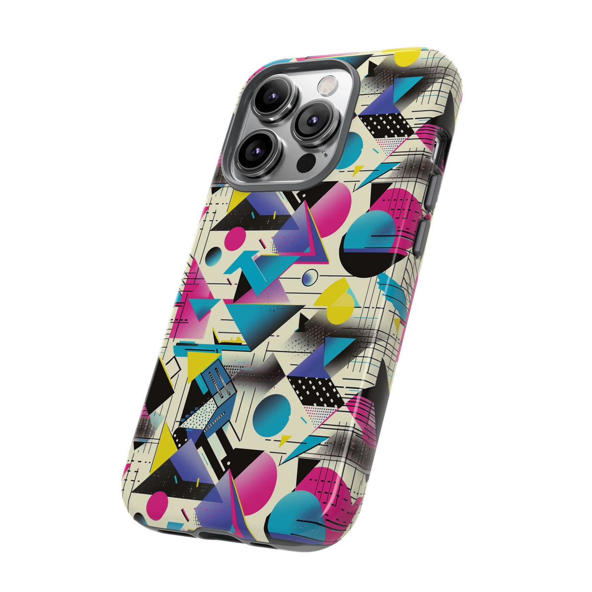 Retro 80s Seamless Phone Case – Vintage Style Meets Modern Protection 202